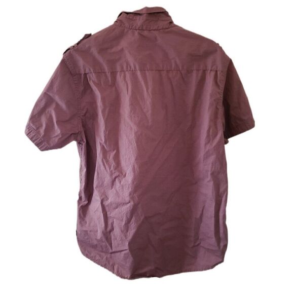 Truth Substance Men's Button Down Short Sleeve Shirt - Picture 2 of 3
